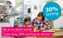 Essent.nl: Stap over en ontvang 3 jaar lang 30% korting op stroom