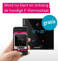 Essent: Stap nu over en ontvang gratis de E-thermostaat
