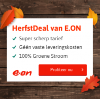 E-ON Herfstdeal : Géén vaste leveringskosten & Super scherp tarief