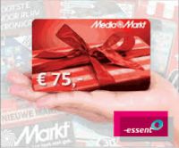Actie Essent: Ontvang MediaMarkt cadeaukaart t.w.v. 75 euro kado
